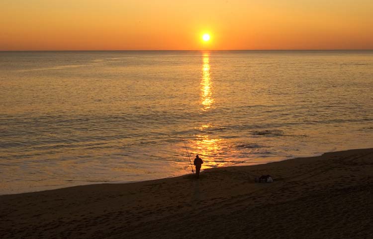 070405-Fishing_off_Hive_Beach_at_Sunset-