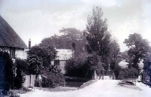 Very early view looking towards 'The Rookery' 