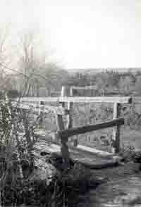 The old ·Wooden Bridge· over the River Bride