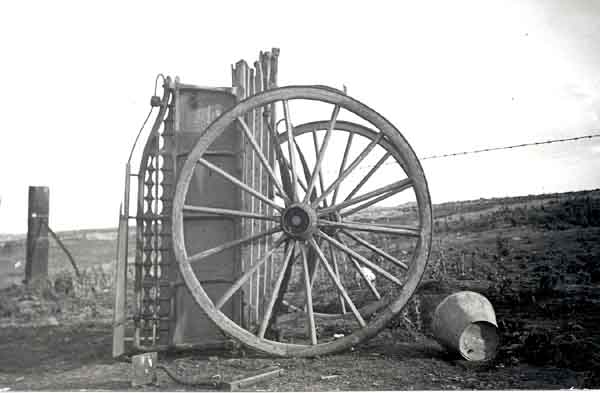 Old cart of Tommy Laver from Punknowle c1935