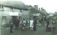 Band on VJ Day in Mill Street 