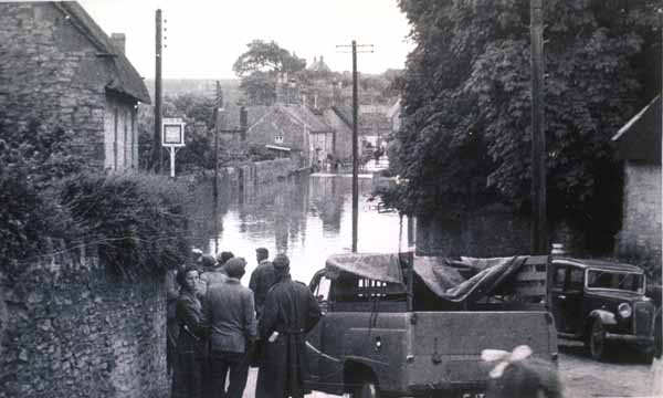 A group wondering how to get to the pub? 