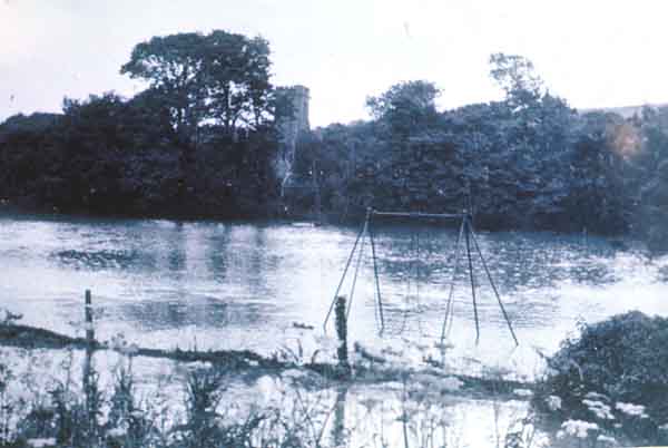 And the playing fields were also under water 