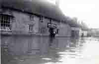 Harold Greenham, landlord of the Three Horseshoes