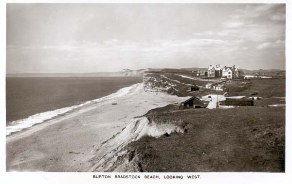 General view of beach looking west