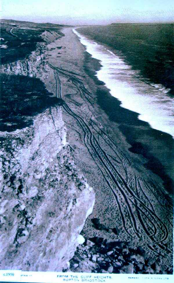 C. 1950  Hive Beach from the cliff heights