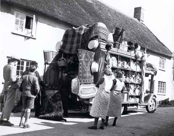 Mill Street C. 1935 & 'Travelling Shop'