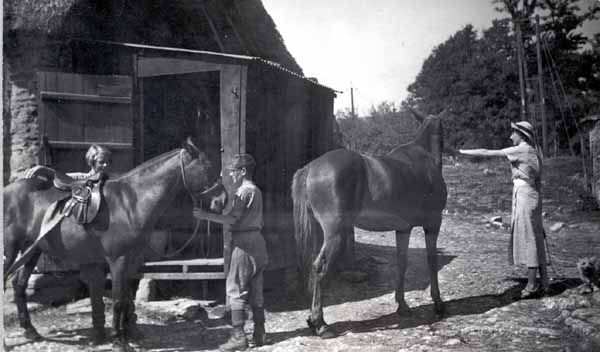 Frank Bishop Riding School C. 1935