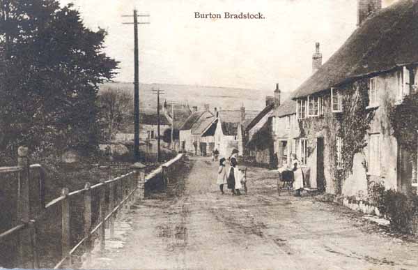 Old prams in the High Street - early 1900's 