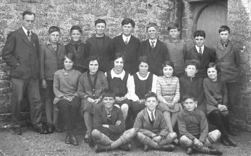 Burton School photo c1929