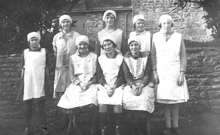 The school cookery class c1934