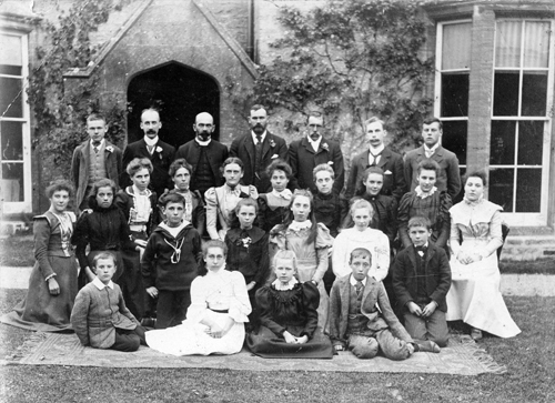 Group outside Rectory