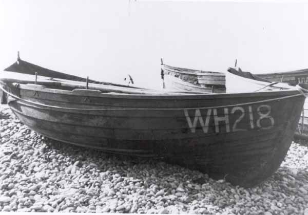 The Lerret - the fishing boat that used the Seine net