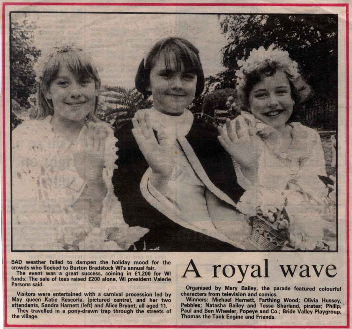 Press cutting 1993