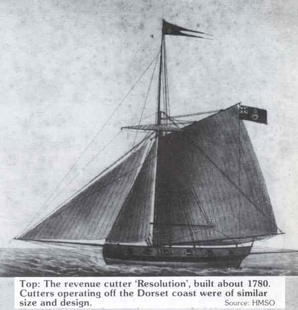 Revenue cutter 'Resolution' built around 1780