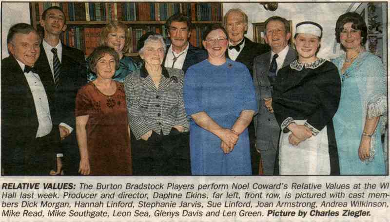 Relative Values Cast (Picture - Western Gazette)