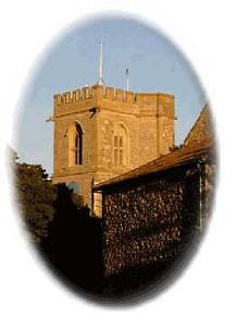 Burton Bradstock Church From the village Green 