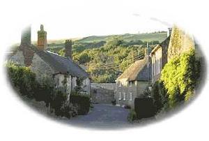 Main Street in Burton Bradstock from the Green 